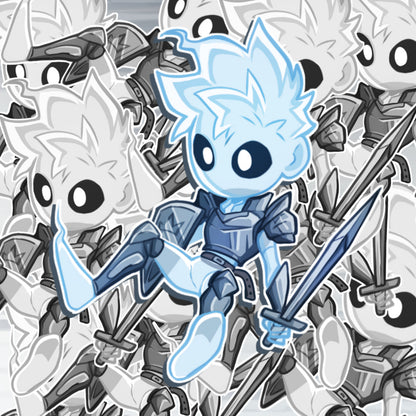 Ghost Knight Sticker